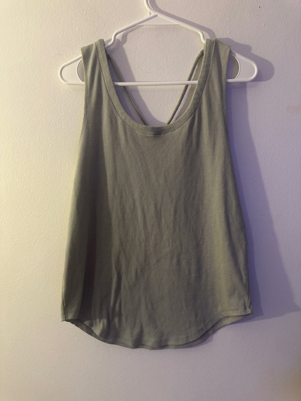 Chaser Sage Sleeveless Tank Top - Preloved